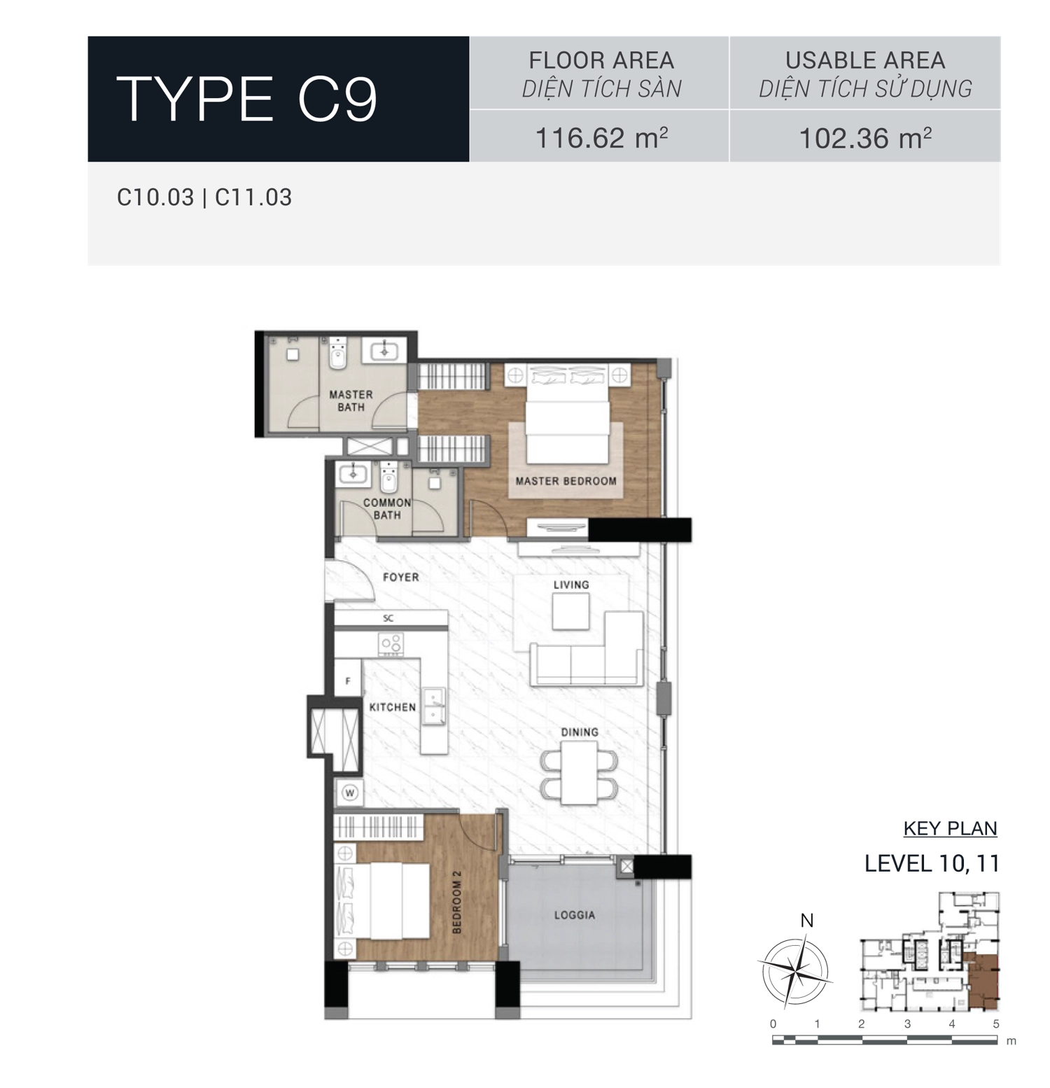 2 Ph&ograve;ng Ngủ The Berkey