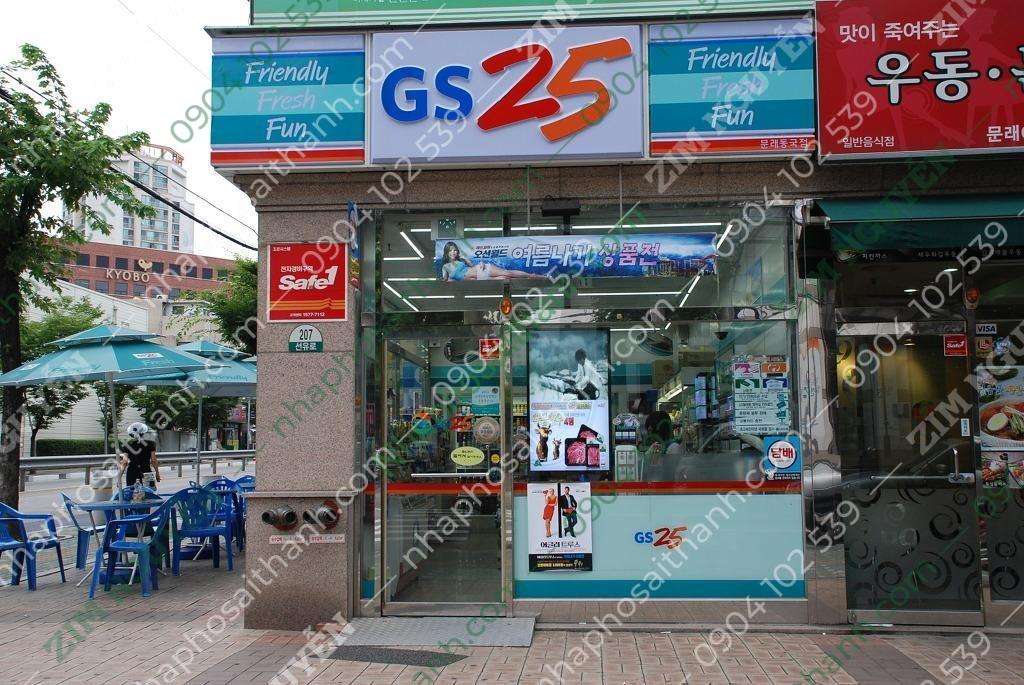 GS 25 cần thuê mặt bằng