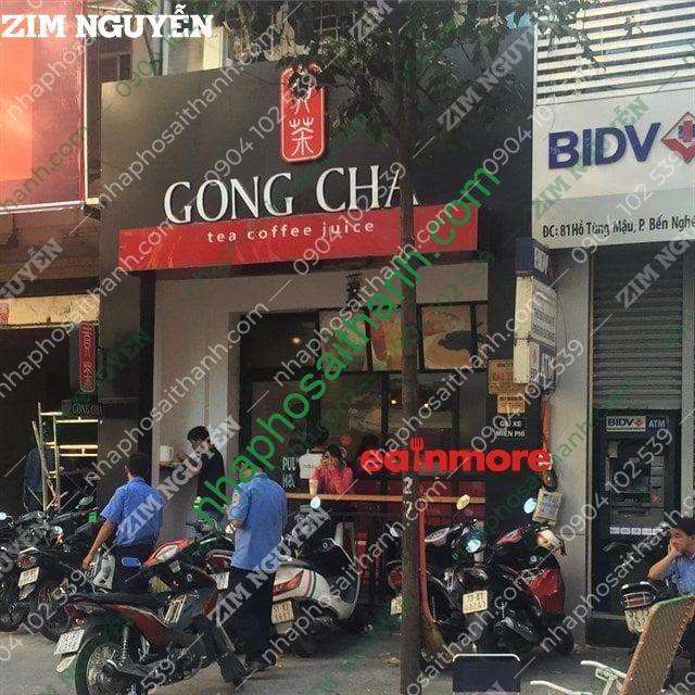Gong Cha cần thuê mặt bằng
