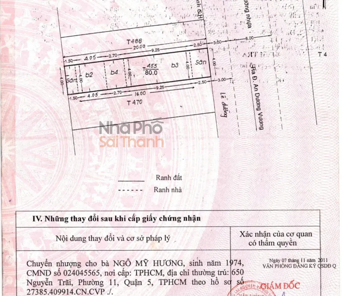 Hình ảnh Bán Nhà Hẻm Xe Hơi 351/27 An Dương Vương, P10, Q6