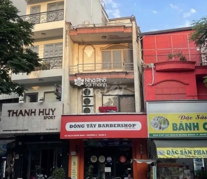 Hình ảnh Bán Nhà Mặt Tiền 101 Rạch Bùng Binh, Phường 9, Quận 3
