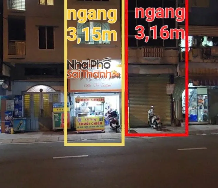 Hình ảnh Bán nhà 1021 1023 Hoàng Sa, Phường Nhiêu Lộc