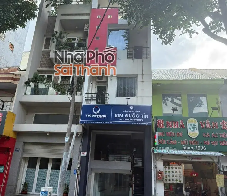 Hình ảnh Bán Nhà Mặt Tiền 117 Bùi Hữu Nghĩa, P7, Quận 5