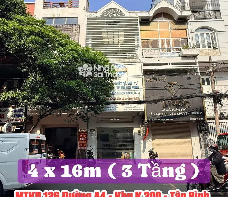 Hình ảnh Bán Nhà Mặt Tiền 126 Đường A4, P12, Tân Bình
