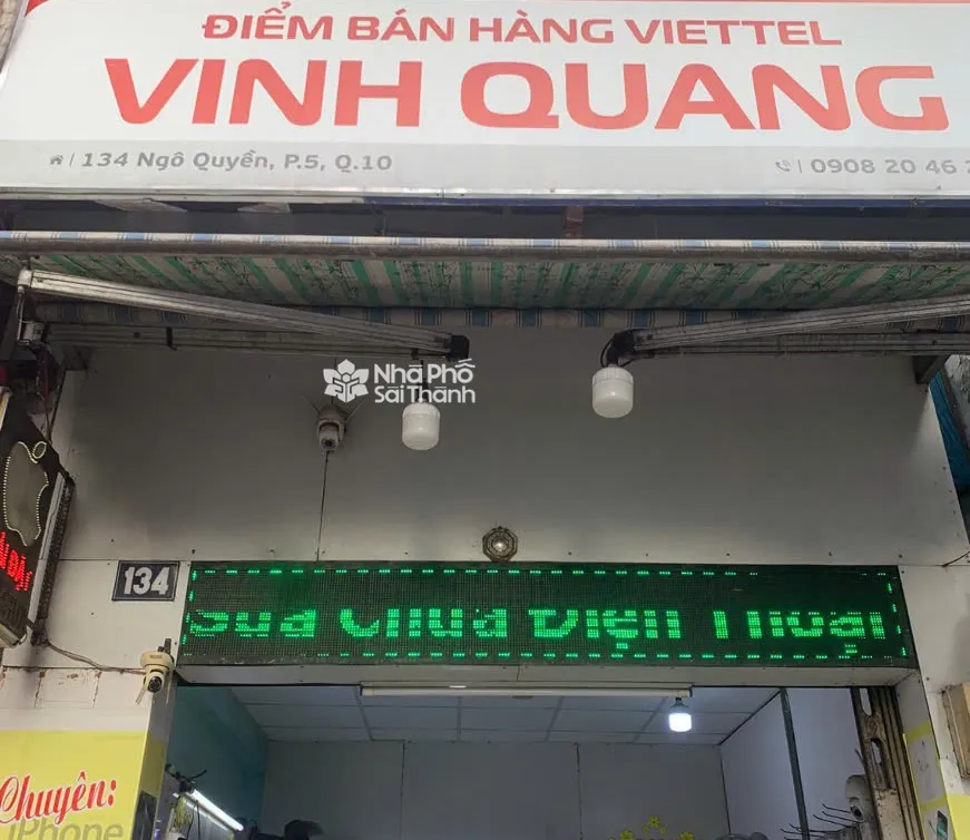 Hình ảnh Bán Nhà Mặt Tiền 134 NGÔ QUYỀN , P5, Q10