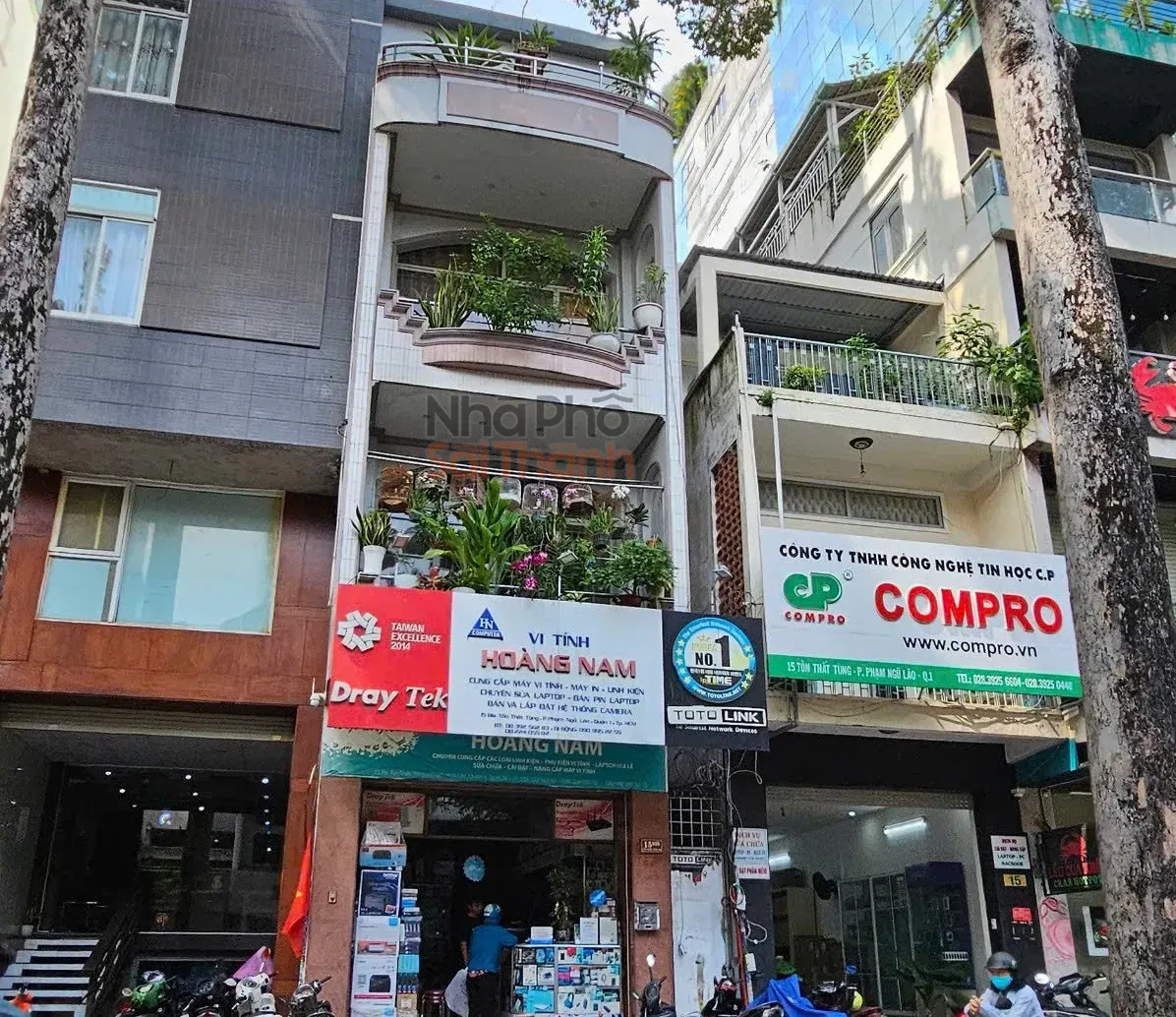 Hình ảnh Bán Nhà Mặt Tiền 15 Tôn Thất Tùng, Phường Phạm Ngũ Lão, Quận 1