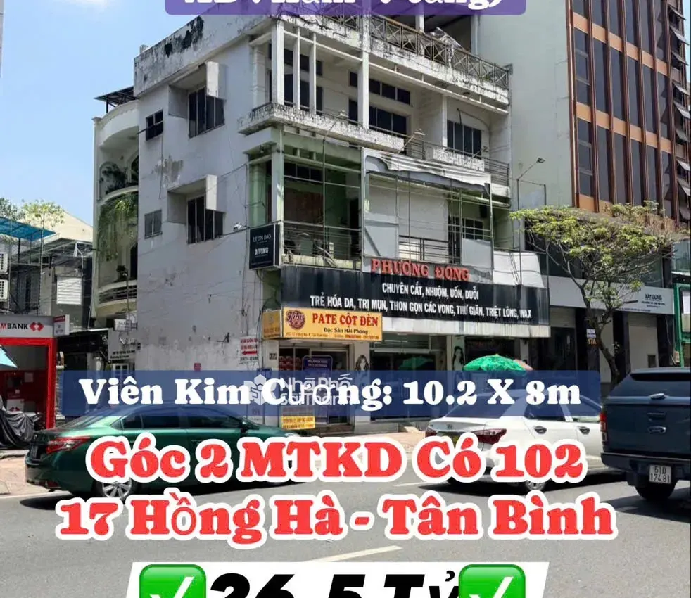Hình ảnh Bán Nhà Mặt Tiền 17 Hồng Hà, P2 , Tân Bình