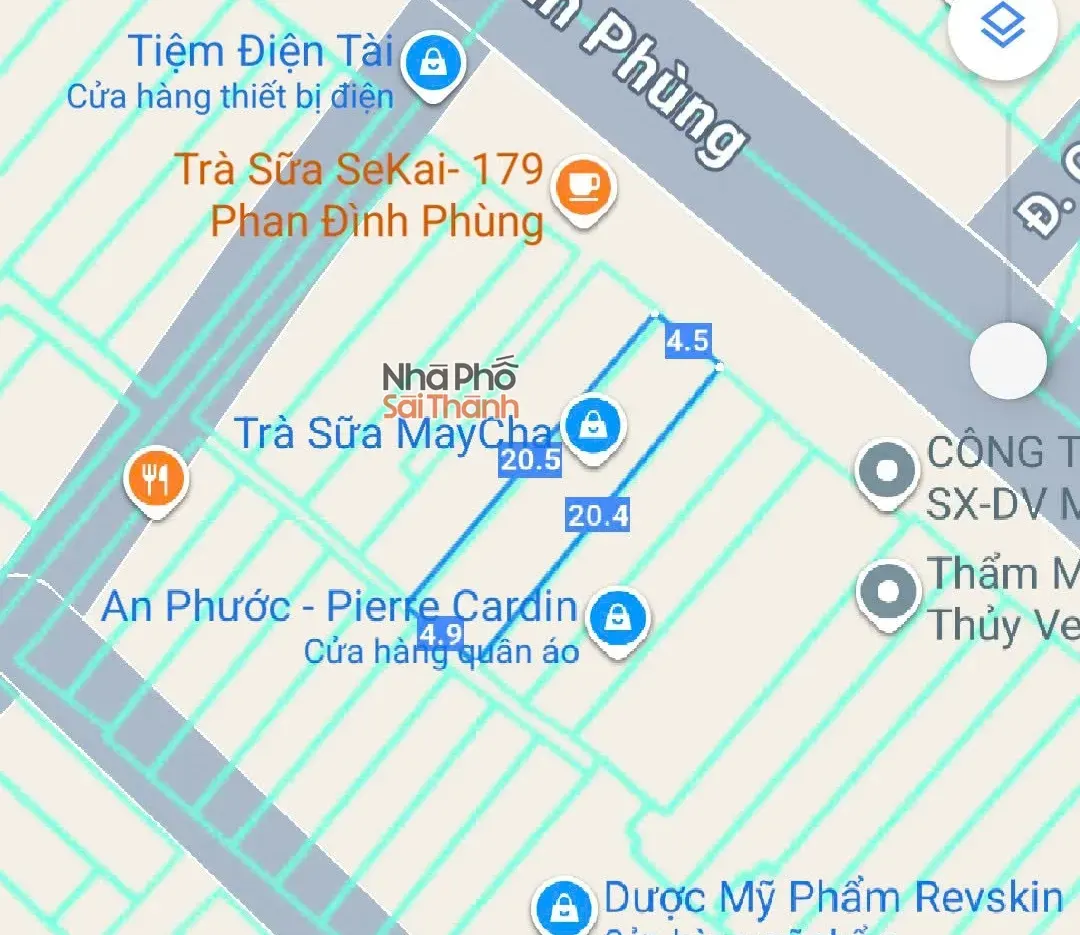Hình ảnh Bán Nhà Mặt Tiền 177 Phan Đình Phùng,P.17, Q.Phú Nhuận