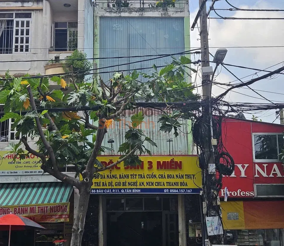 Hình ảnh Bán Nhà Mặt Tiền 186 Bàu Cát, P.11, Tân Bình