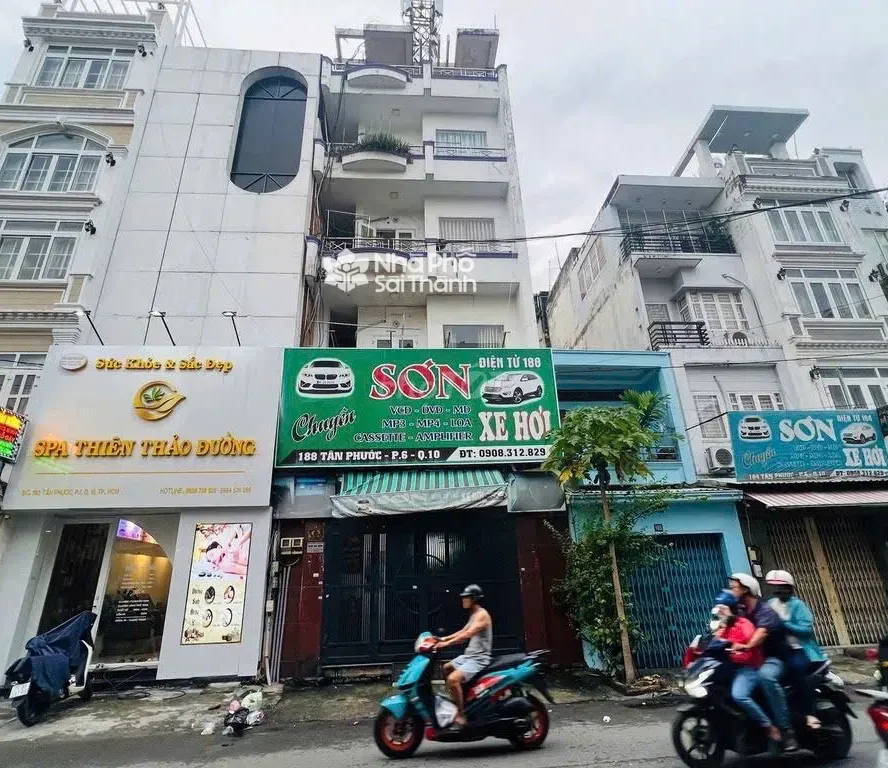 Hình ảnh Bán Nhà Mặt Tiền 188 Tân Phước, P.6, Quận 10