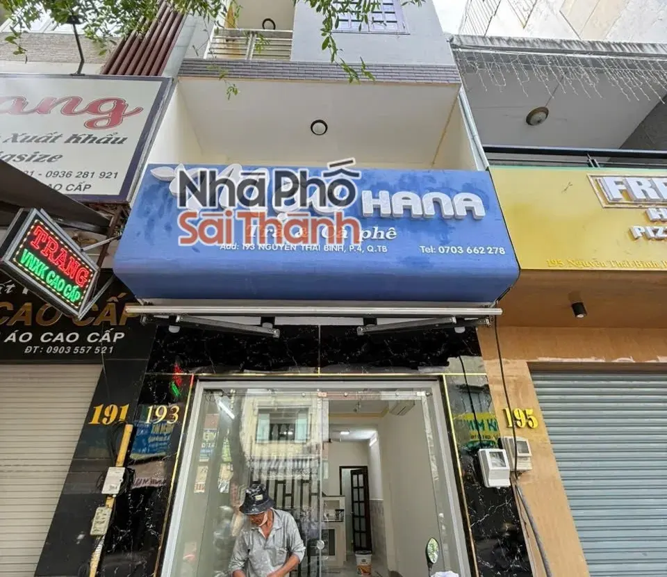 Hình ảnh Bán Nhà Mặt Tiền 193 Nguyễn Thái Bình, P4, Tân Bình