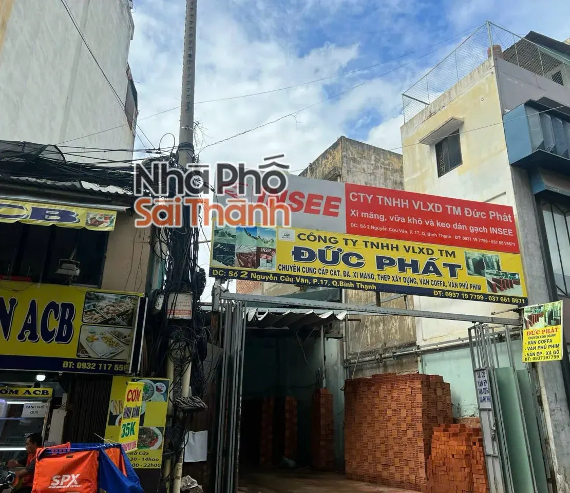 Hình ảnh Bán nhà 2 Nguyễn Cửu Vân, Phường Gia Định