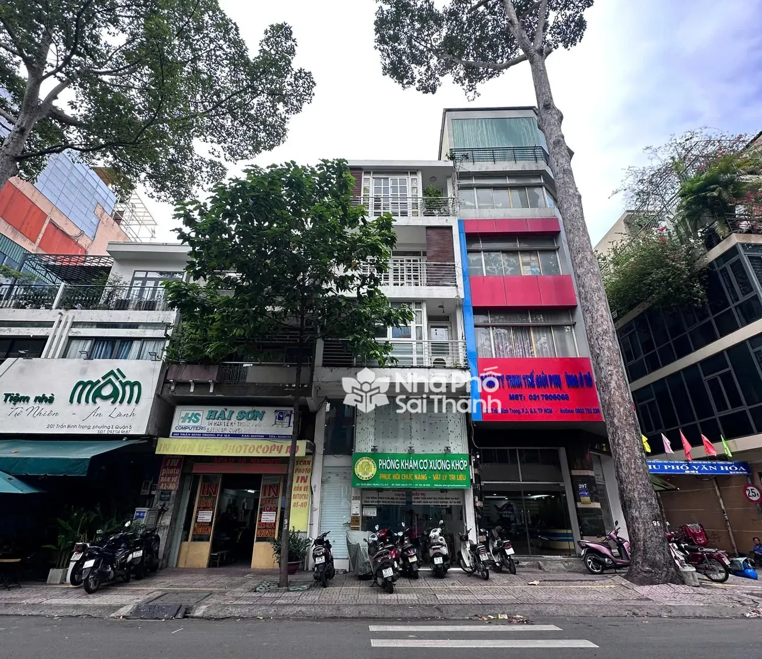 Hình ảnh Bán Nhà Mặt Tiền 205 Trần Bình Trọng, P3, Q5