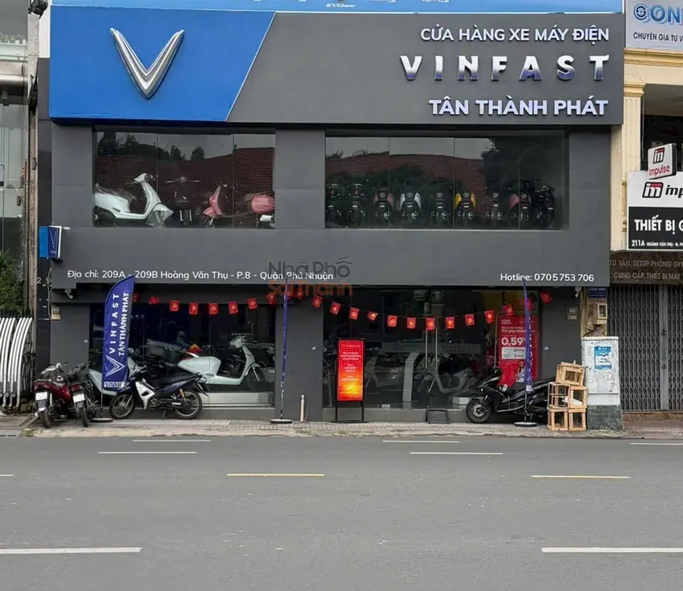 Hình ảnh Bán Nhà Mặt Tiền 209A- 209B Hoàng Văn Thụ , Phường 8 , Quận Phú Nhuận