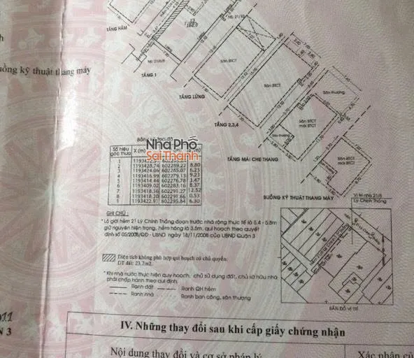 Hình ảnh Bán Nhà Hẻm Xe Hơi 21/8 Lý Chính Thắng ,Phường Võ Thị Sáu ,Q3