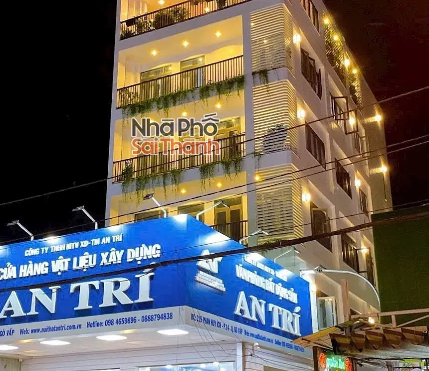 Hình ảnh Bán nhà 2 mặt tiền 215 Phan Huy Ích, Phường An Hội Tây