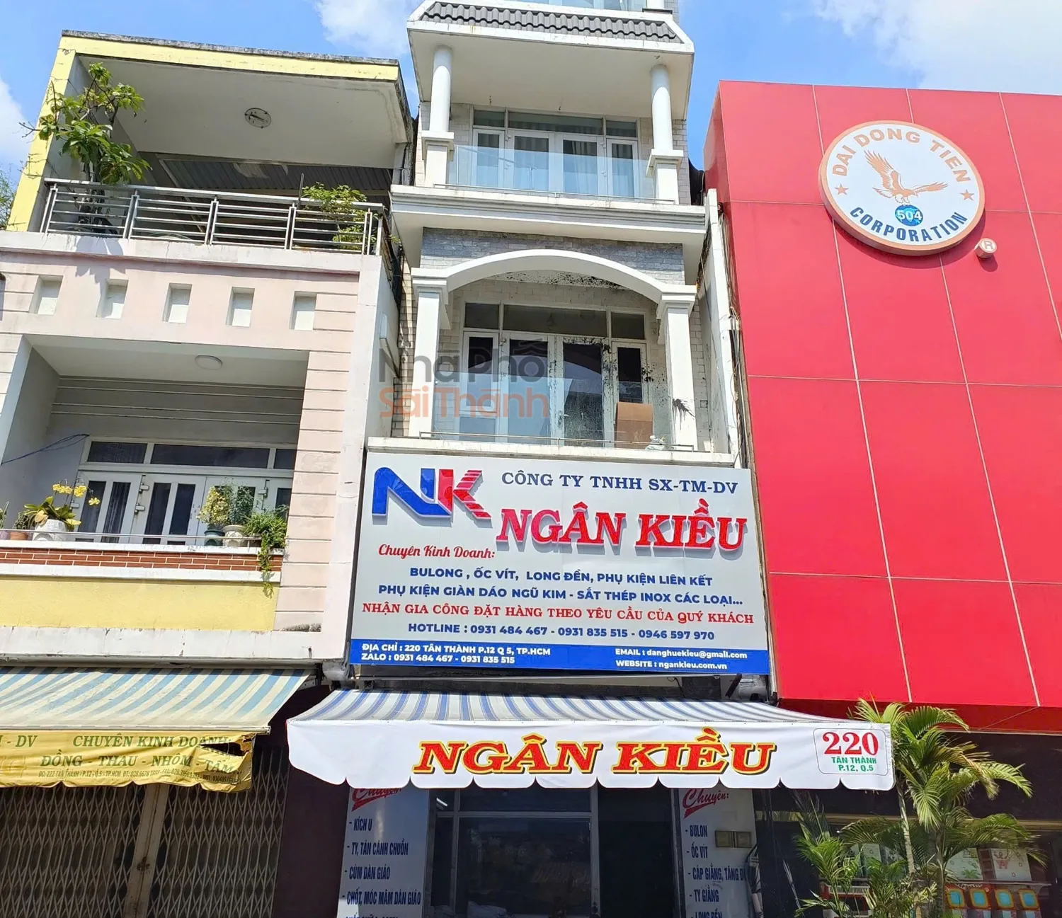 Hình ảnh Bán Nhà Mặt Tiền 220 Tân Thành, P. Chợ Lớn