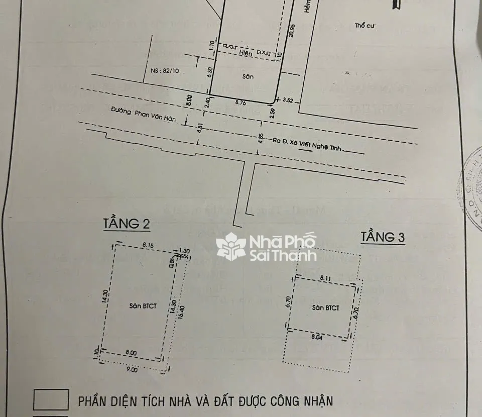 Hình ảnh Bán Nhà Mặt Tiền 226 Phan Văn Hân, P. Gia Định