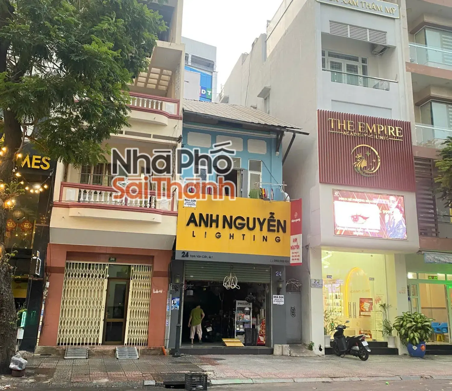 Hình ảnh Bán Nhà Mặt Tiền 24 Trịnh Văn Cấn, P Cầu Ông Lãnh, Quận 1