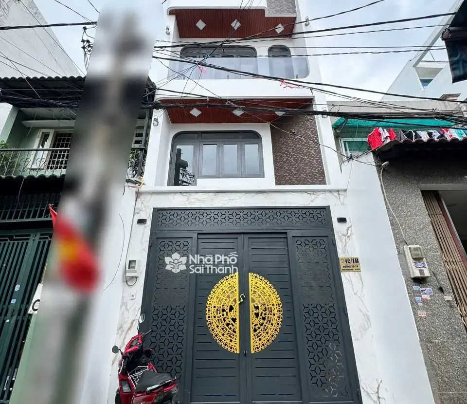 Hình ảnh Bán Nhà Hẻm Xe Hơi 42/1B Đường số 19, Bình Hưng Hòa, Bình Tân
