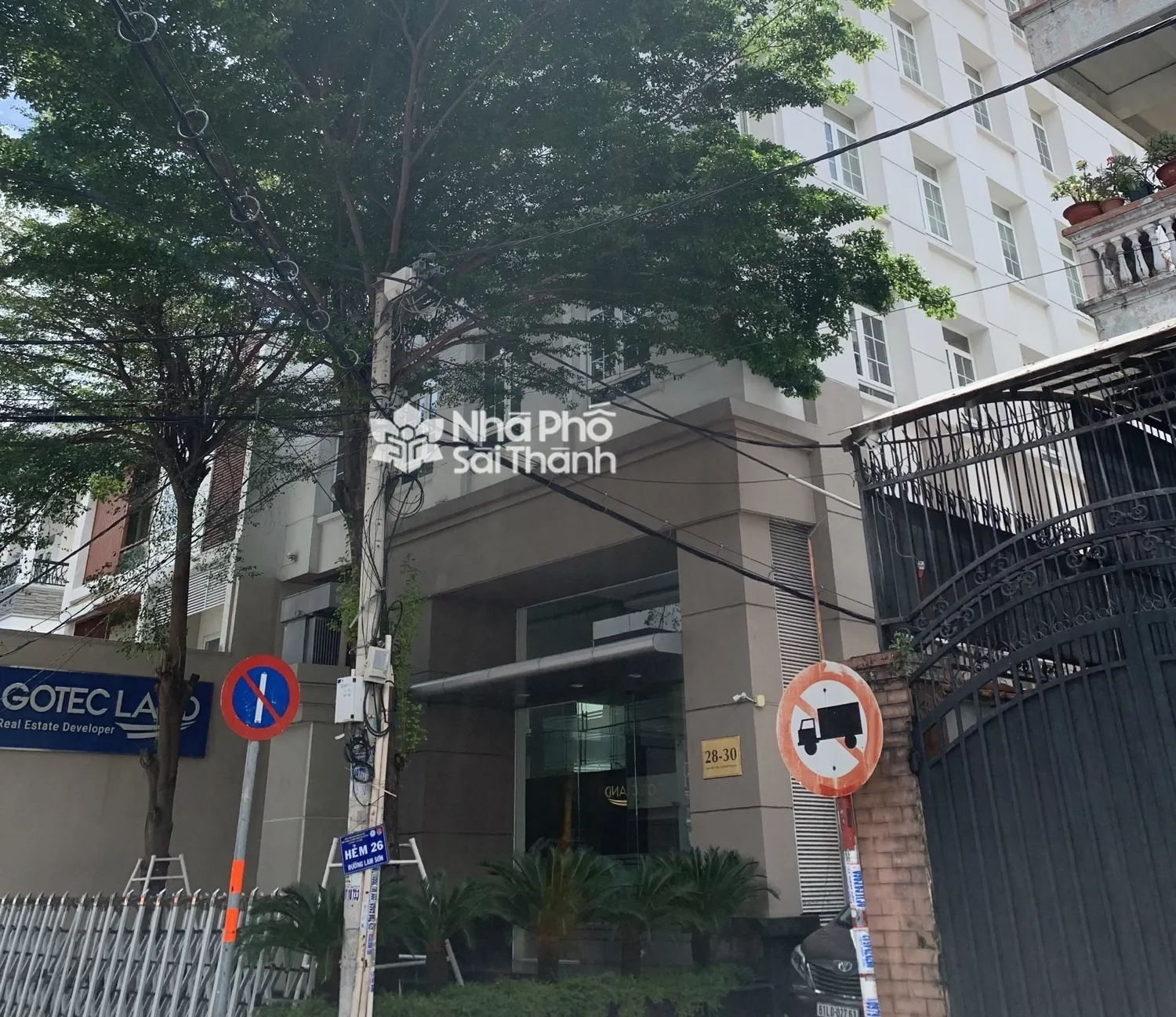 Hình ảnh Bán toà nhà 28 30 Lam Sơn Phường 6 Bình Thạnh