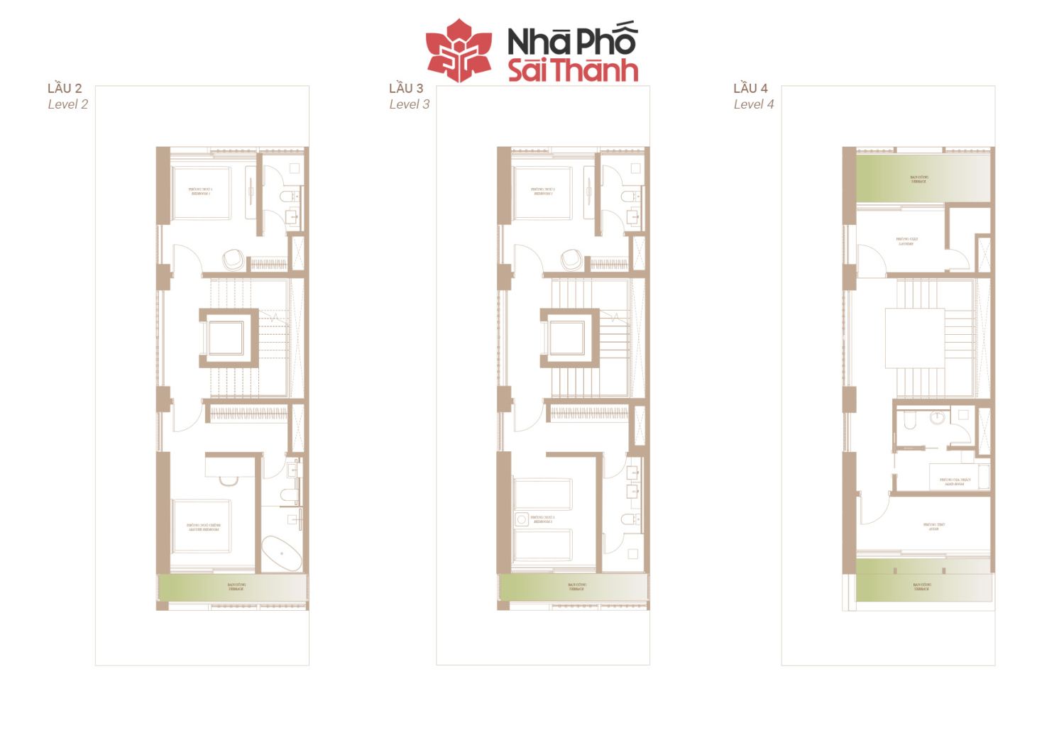 Vị tr&iacute; v&agrave; thiết kế layout 2B - Layout 3