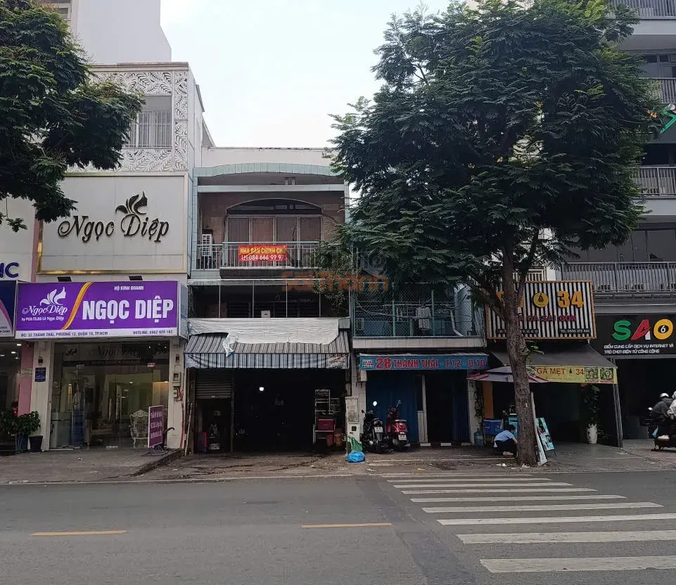 Hình ảnh Bán Nhà Mặt Tiền 30 Thành Thái, P.12, Q.10