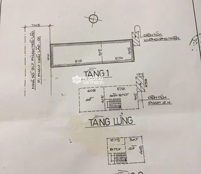 Hình ảnh Bán Nhà Mặt Tiền 317 Phạm Ngũ Lão, Phạm Ngũ Lão, Q.1
