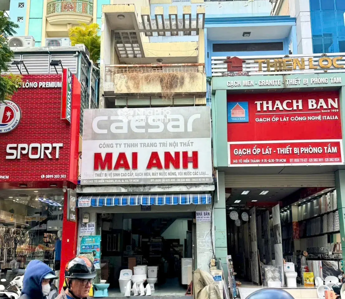 Hình ảnh Bán Nhà Mặt Tiền 142 Tô Hiến Thành , P.15, Q.10