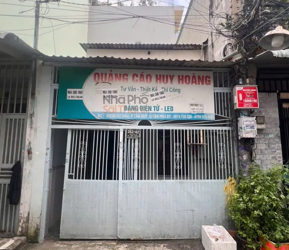 Hình ảnh Bán Nhà 352/42 Gò Dầu, P. Tân Sơn Nhì, Q. Tân Phú
