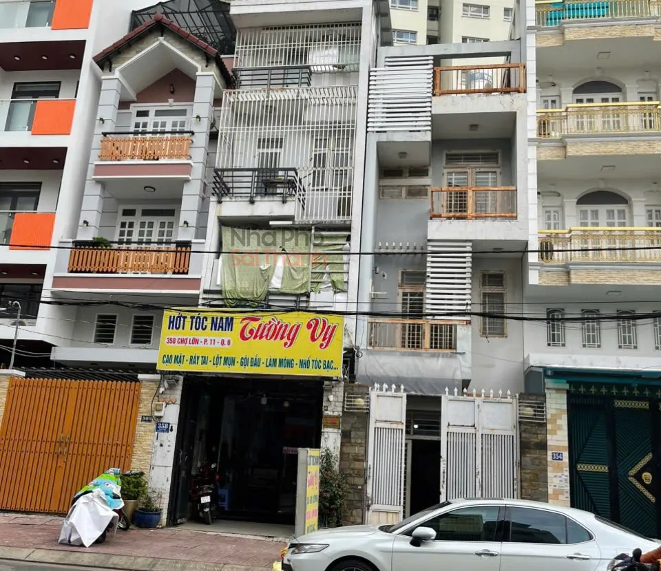 Hình ảnh Bán nhà Mặt Tiền 358 Chợ Lớn, Phường 11, Quận 6