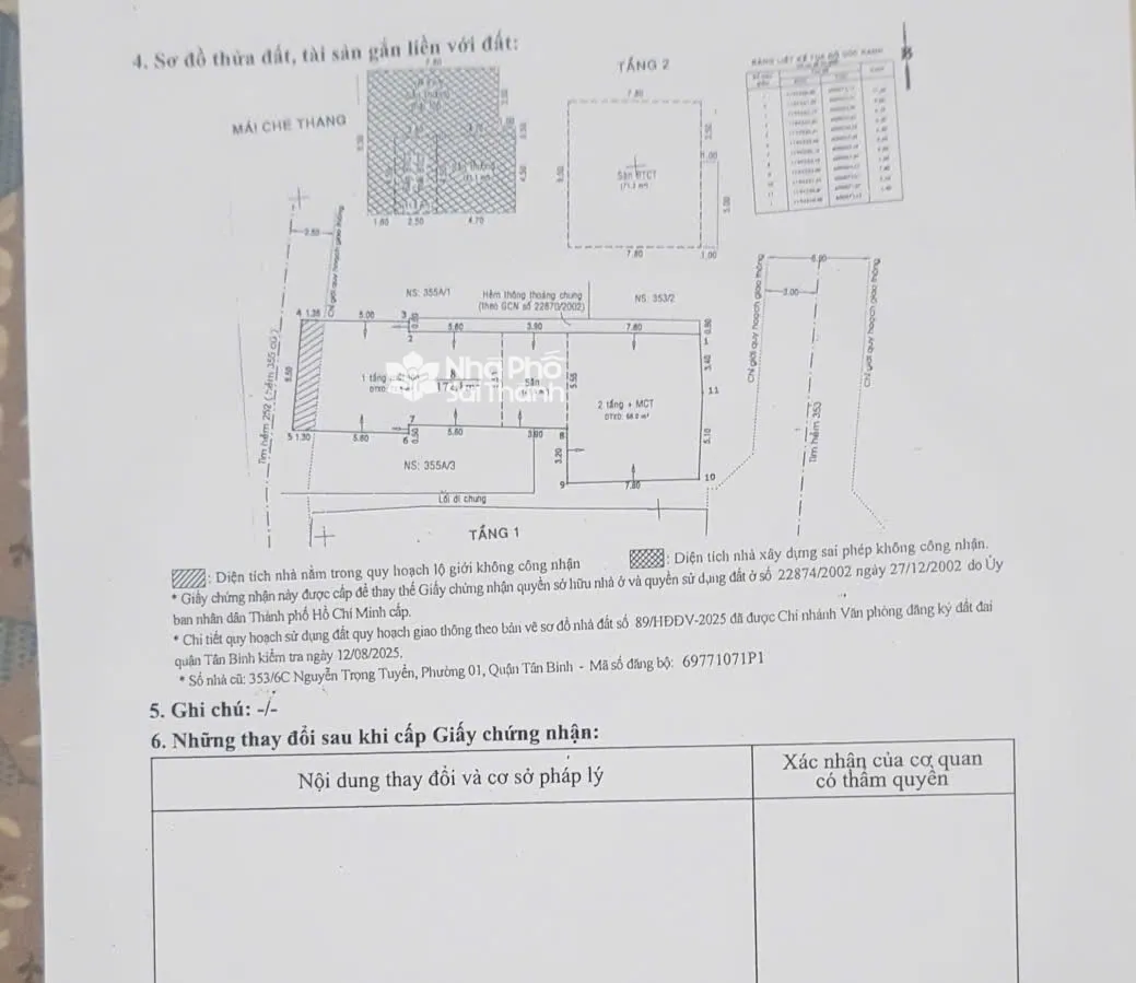Hình ảnh Bán Nhà Hẻm Xe Hơi 353/6C Nguyễn Trọng Tuyển, P.1, Q. Tân Bình