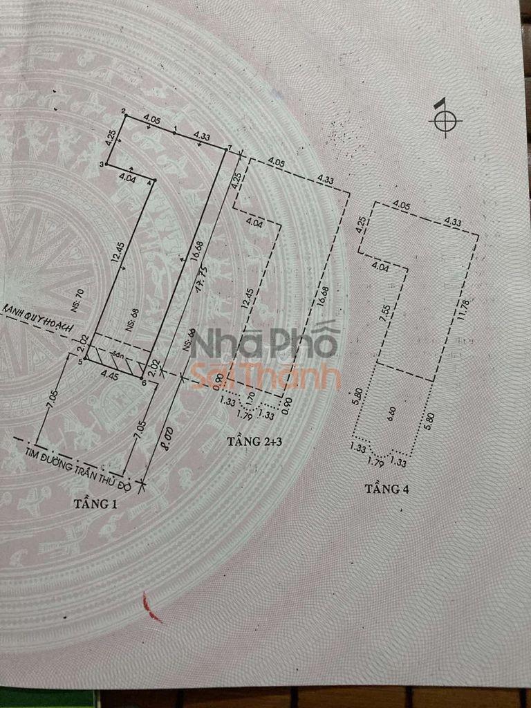 Hình ảnh Bán nhà Mặt Tiền 68 Trần Thủ Độ, Phường Phú Thạnh, Quận Tân Phú