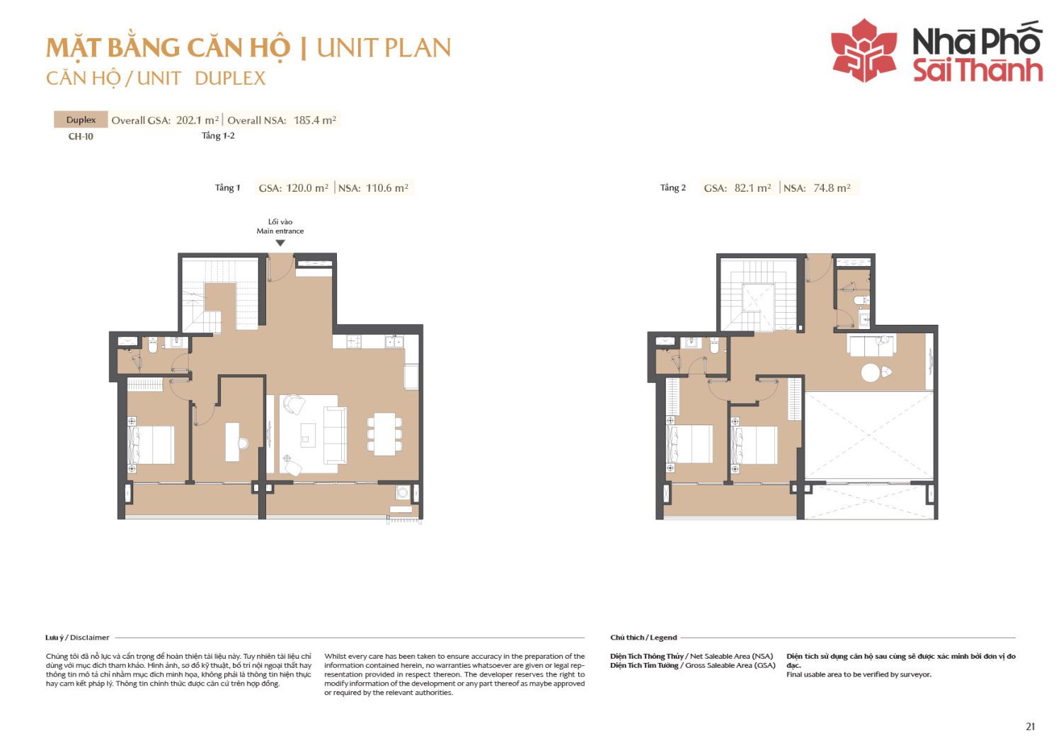 Layout căn hộ 1 ph&ograve;ng ngủ to&agrave; A2 - Layout 10