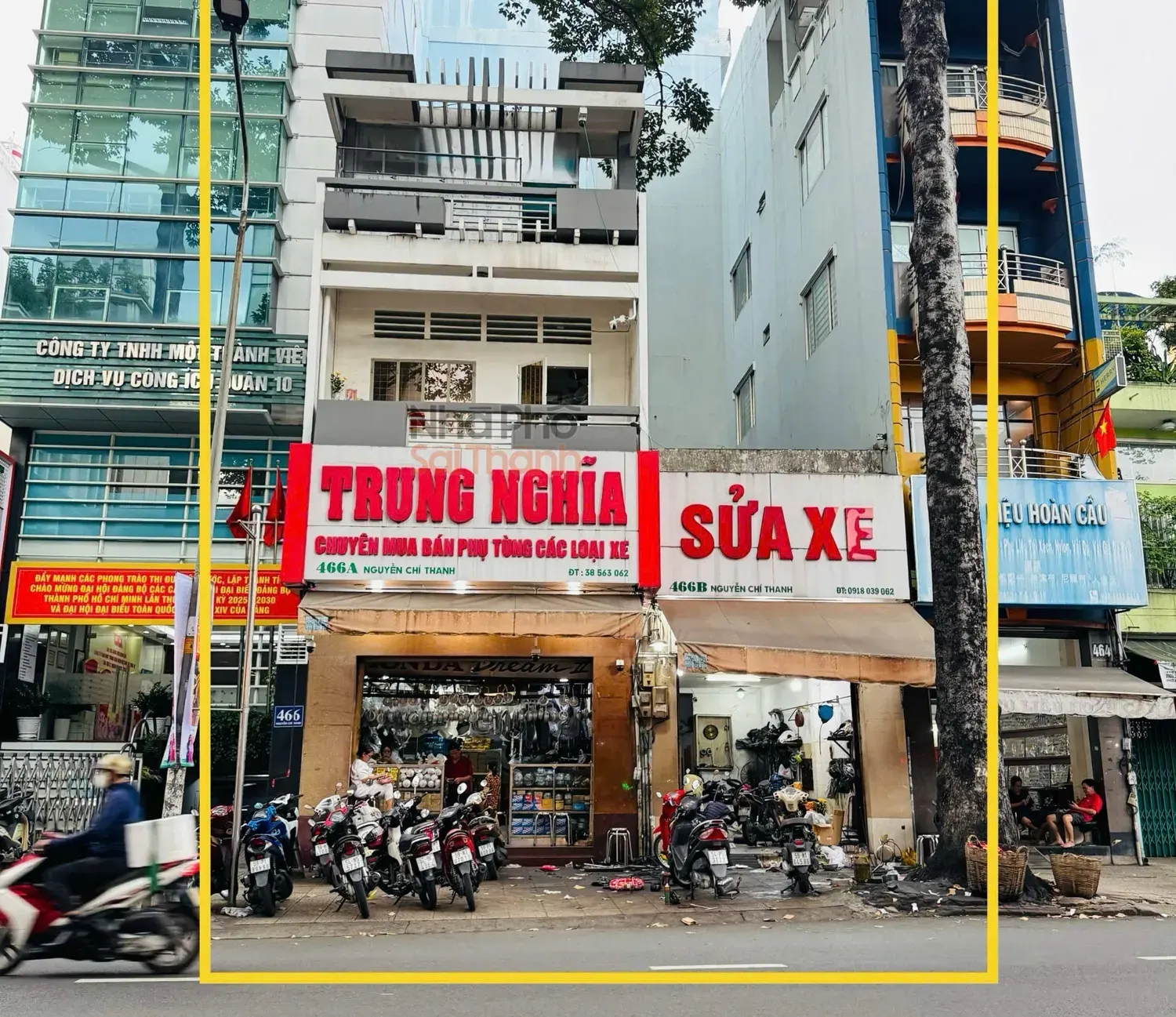Hình ảnh Bán Nhà Mặt Tiền 466A-466B Nguyễn Chí Thanh, Phường 6, Quận 10