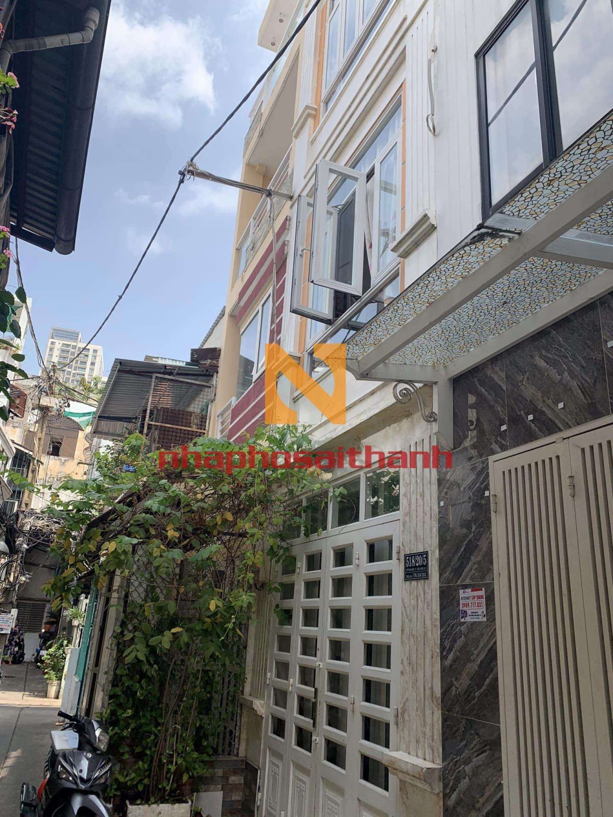 Bán nhà 518/20/3 Võ Văn Kiệt (SC: TK53.23) Cầu Kho Quận 1