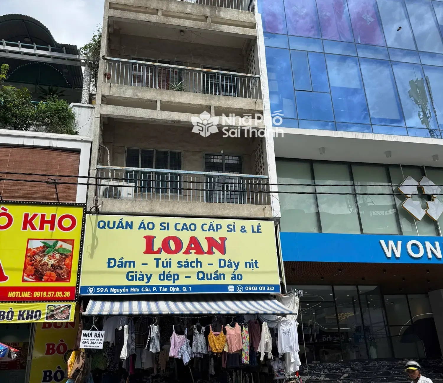 Hình ảnh Bán Nhà Mặt Tiền 59A Nguyễn Hữu Cầu, Tân Định, Quận 1