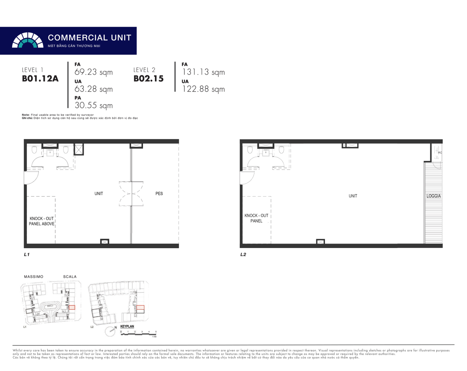 Mặt bằng Shophouse - Layout 31