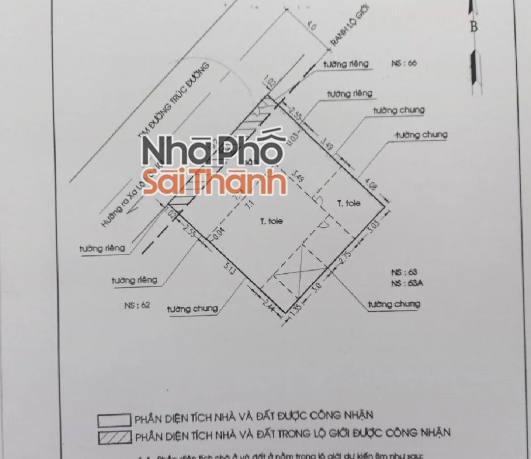 Hình ảnh Bán nhà 64 Trúc Đường Làng Báo Chí Phường An Khánh