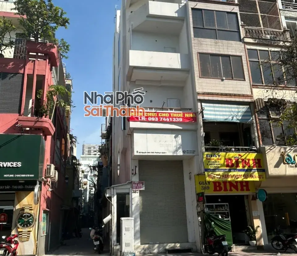 Hình ảnh Bán Nhà Mặt Tiền 387 Nguyễn Đình Chiểu, Bàn Cờ