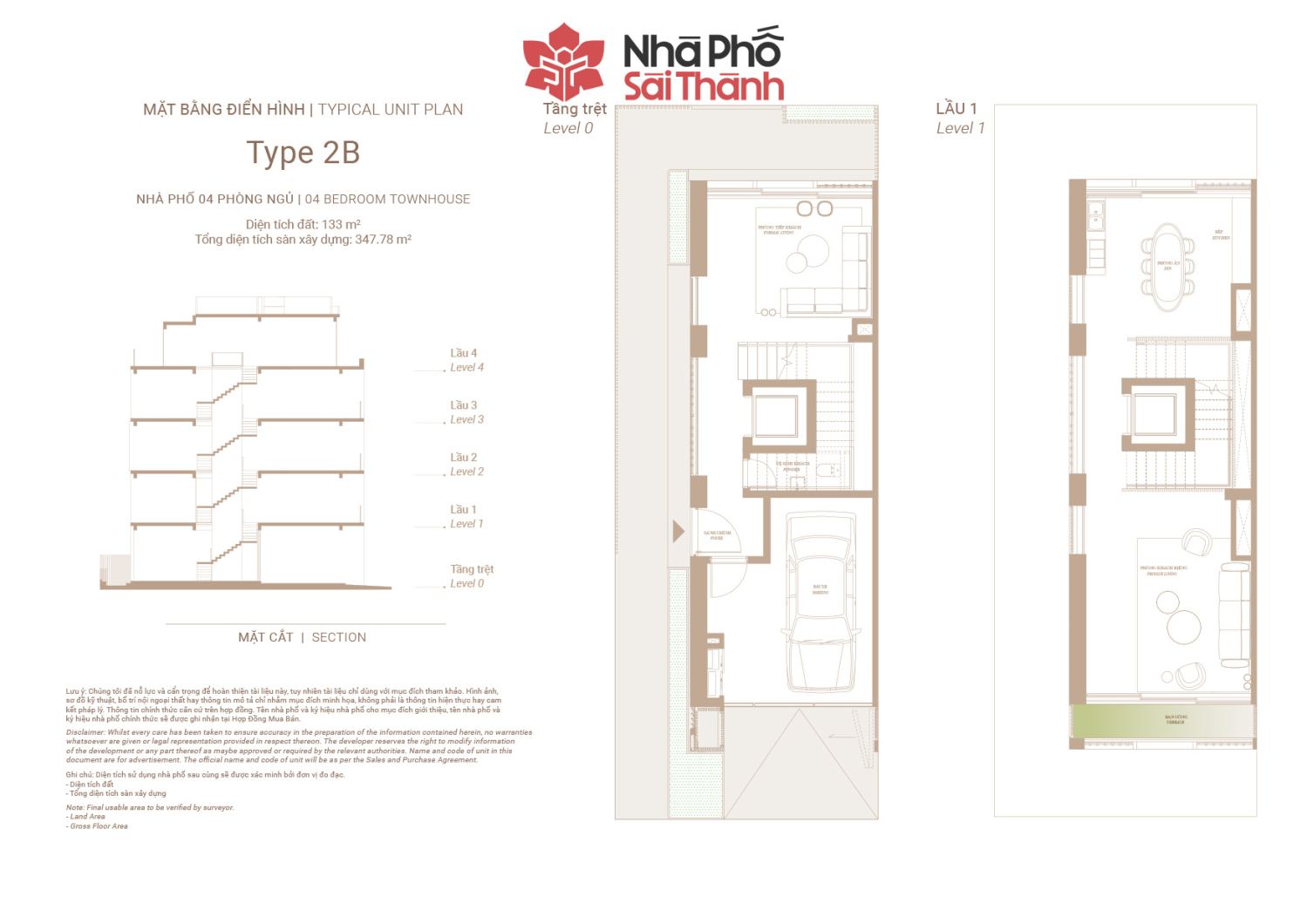 Vị tr&iacute; v&agrave; thiết kế layout 2B - Layout 2