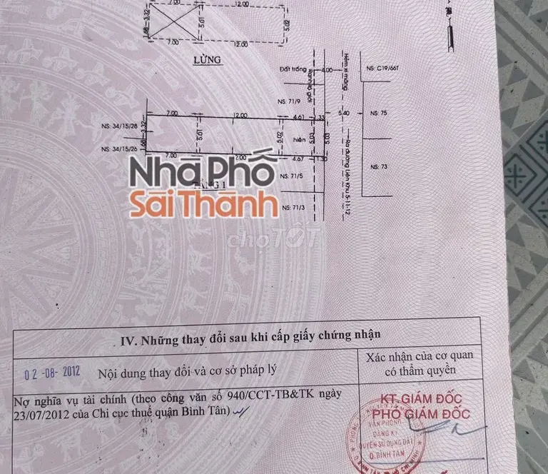 Hình ảnh Bán Nhà Hẻm Xe Hơi 71/7 Đường Lk 5-11-12