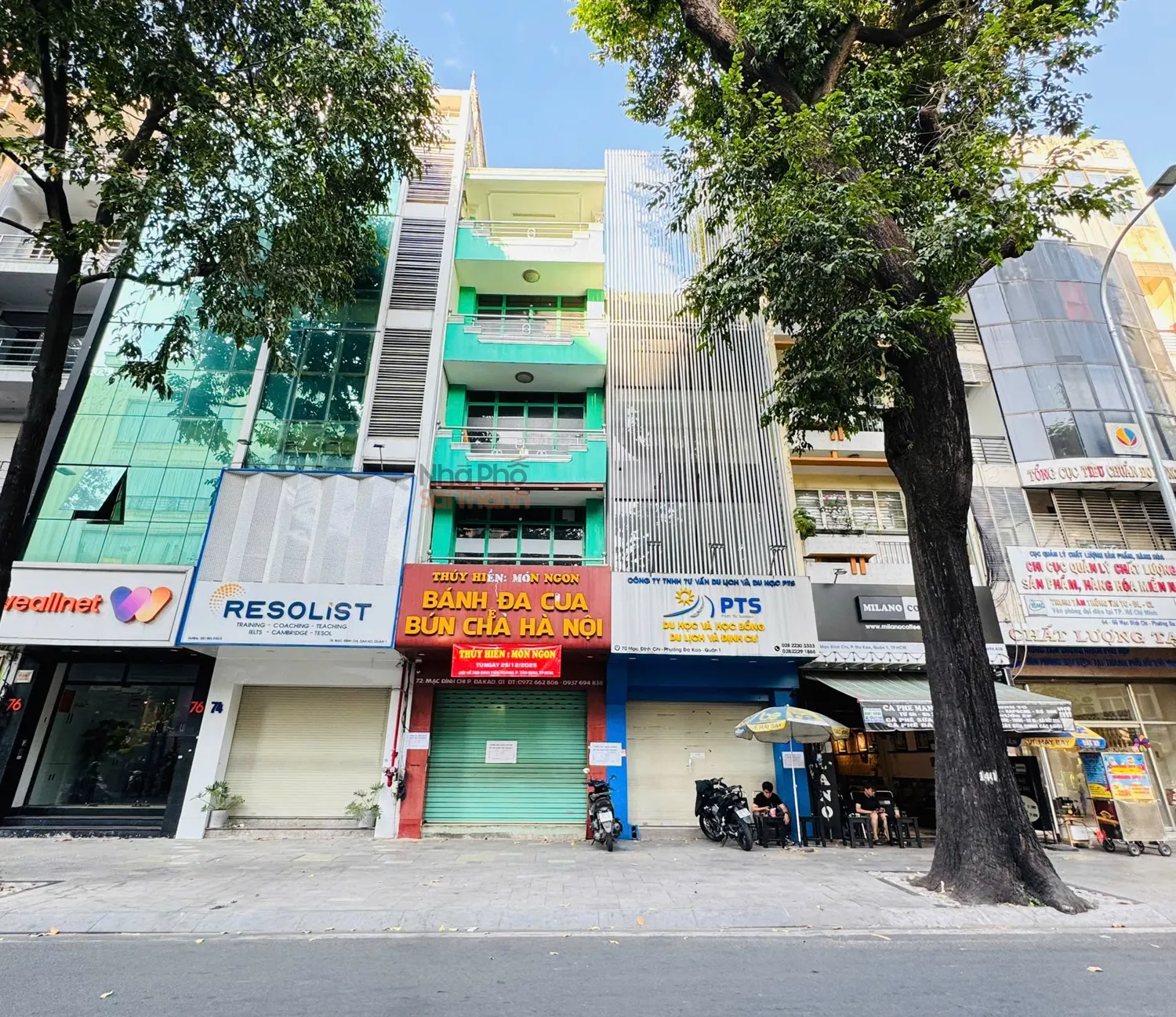 Hình ảnh Cho thuê nhà mặt tiền 70 72 Mạc Đĩnh Chi Phường Sài Gòn