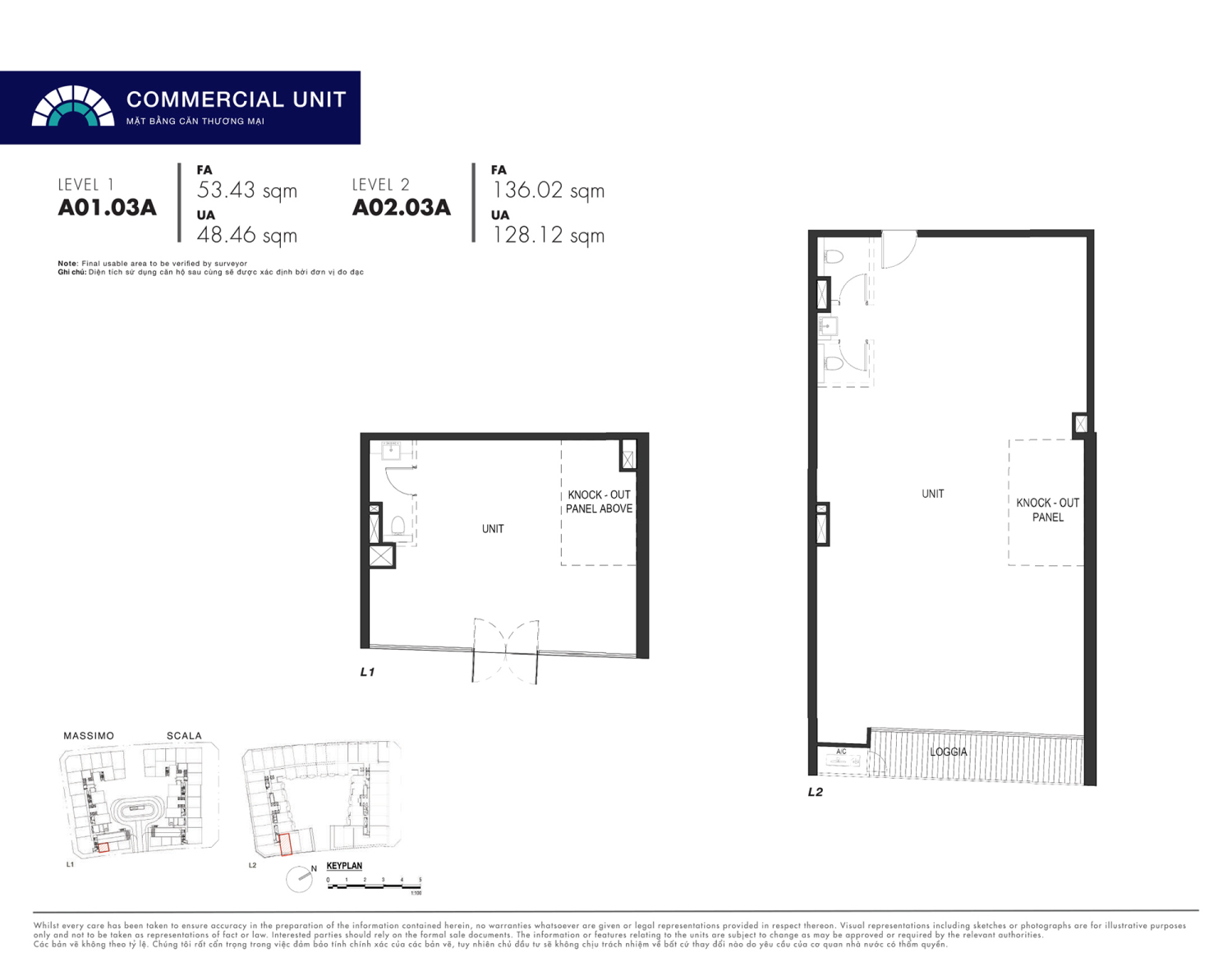 Mặt bằng Shophouse - Layout 3