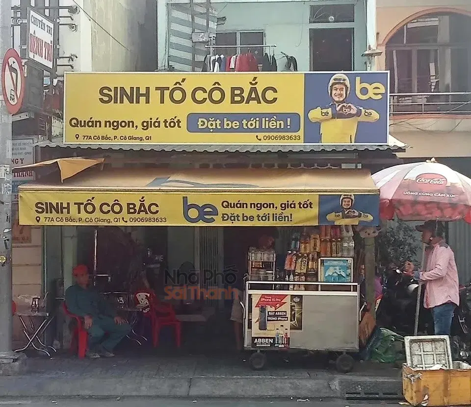 Hình ảnh Bán Nhà Mặt Tiền 77A Cô Bắc, Phường Cầu Ông Lãnh, Q1