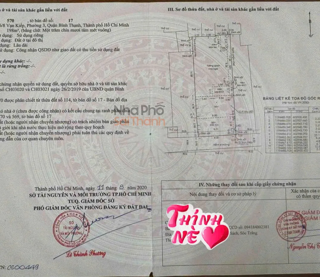 Hình ảnh Bán Nhà Hẻm Xe Hơi 136/8 Vạn Kiếp, P.3, Q. Bình Thạnh