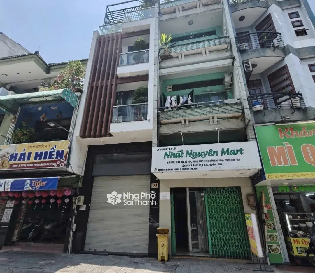 Hình ảnh Bán Nhà Mặt Tiền 91 Ngô Thị Thu Minh, P.2, Tân Bình