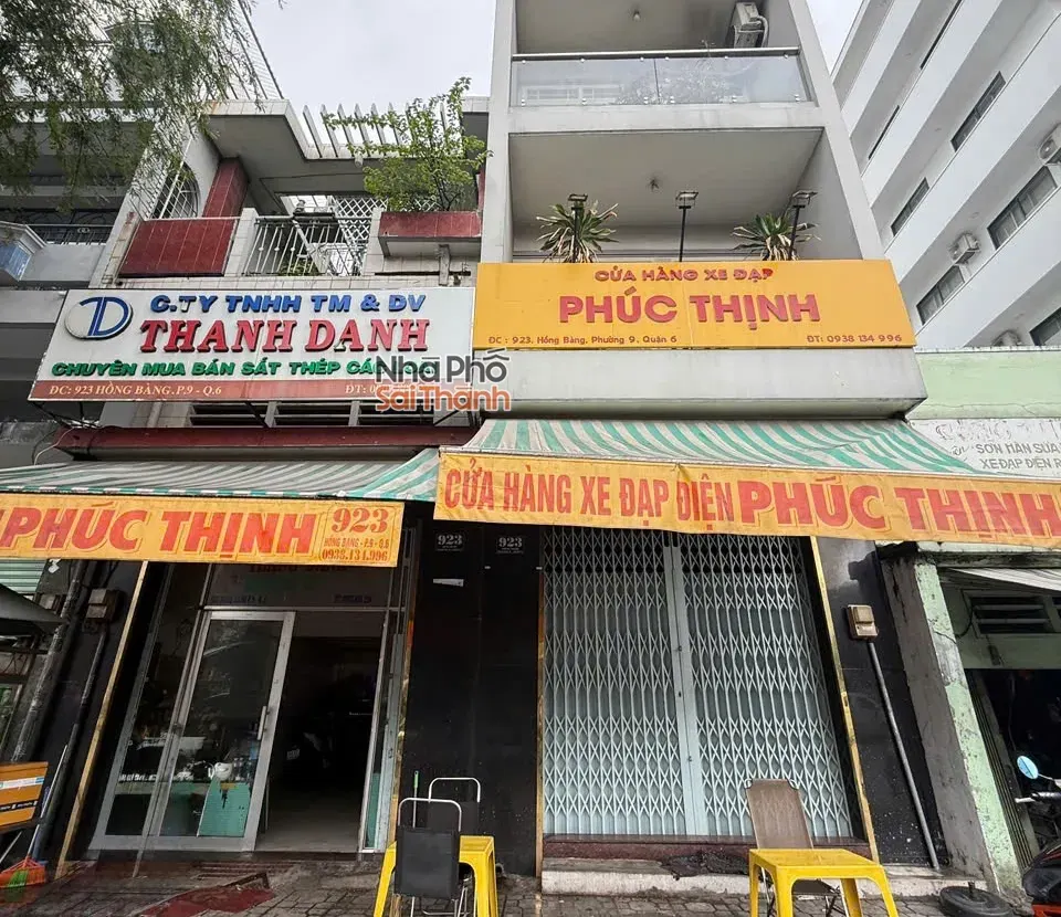 Hình ảnh Bán Nhà Mặt Tiền 923 Hồng Bàng, P9, Q6