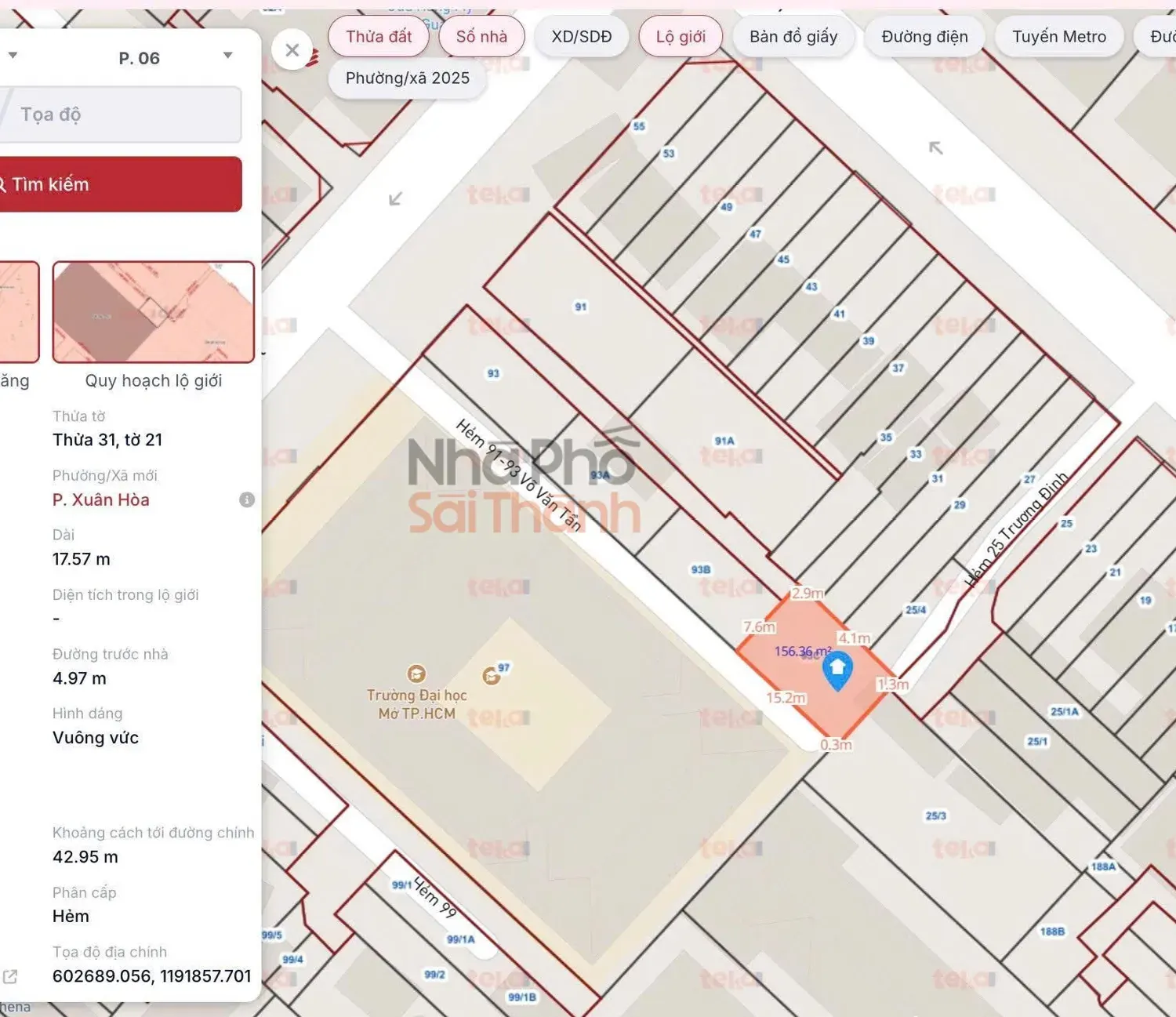 Hình ảnh Bán Nhà 2 Mặt Tiền Hẻm 93C Võ Văn Tần, Phường Võ Thị Sáu, Quận 3