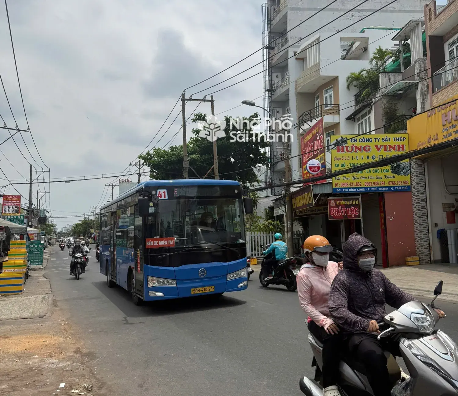 Hình ảnh Bán Nhà Mặt Tiền 95A Bình Long, Bình Hưng Hoà A